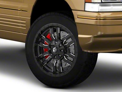 Fuel Wheels Sledge Gloss Black Milled Wheel; 18x9; -12mm Offset (93-98 Jeep Grand Cherokee ZJ)