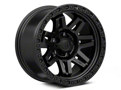 Fuel Wheels Syndicate Blackout Wheel; 17x9; -12mm Offset (05-10 Jeep Grand Cherokee WK, Excluding SRT8)