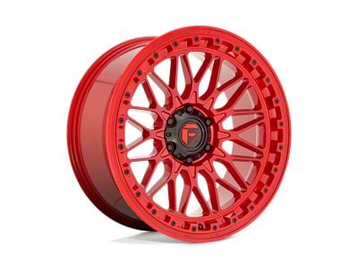 Fuel Wheels Trigger Candy Red Wheel; 17x9; -12mm Offset (99-04 Jeep Grand Cherokee WJ)