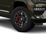 Fuel Wheels Vapor Matte Black Wheel; 18x9; -12mm Offset (22-25 Jeep Grand Cherokee WL)