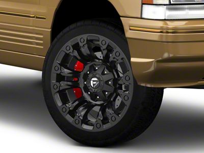 Fuel Wheels Vapor Matte Black Wheel; 20x9; 1mm Offset (93-98 Jeep Grand Cherokee ZJ)
