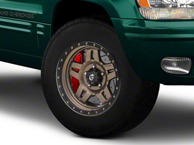 Fuel Wheels Anza Bronze Wheel; 17x8.5; -6mm Offset (99-04 Jeep Grand Cherokee WJ)