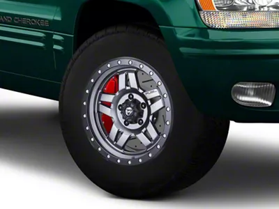 Fuel Wheels Anza Matte GunMetal Wheel; 17x8.5; -6mm Offset (99-04 Jeep Grand Cherokee WJ)