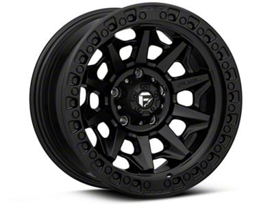 Fuel Wheels Covert Matte Black Wheel; 18x9; 20mm Offset (99-04 Jeep Grand Cherokee WJ)