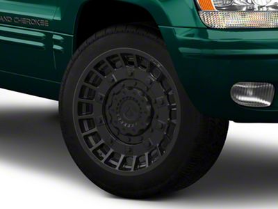 Fuel Wheels Militia Matte Black Wheel; 20x9; 1mm Offset (99-04 Jeep Grand Cherokee WJ)