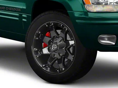Fuel Wheels Octane Matte Black Wheel; 20x9; -12mm Offset (99-04 Jeep Grand Cherokee WJ)