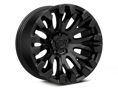 Fuel Wheels Quake Blackout Wheel; 20x10; -18mm Offset (99-04 Jeep Grand Cherokee WJ)