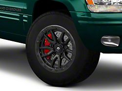 Fuel Wheels Rebel Matte Black Wheel; 17x9; -12mm Offset (99-04 Jeep Grand Cherokee WJ)