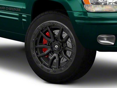 Fuel Wheels Rebel Matte Black Wheel; 20x9; 1mm Offset (99-04 Jeep Grand Cherokee WJ)
