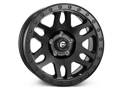 Fuel Wheels Recoil Matte Black Wheel; 18x9; 1mm Offset (99-04 Jeep Grand Cherokee WJ)