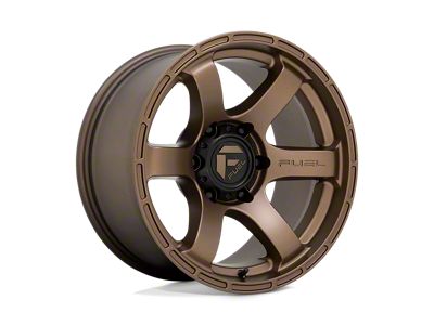 Fuel Wheels Rush Matte Bronze Wheel; 18x9; -12mm Offset (99-04 Jeep Grand Cherokee WJ)