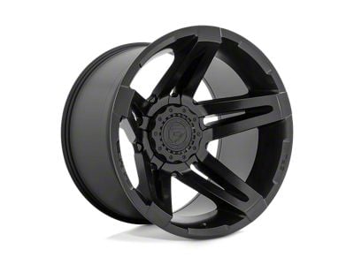 Fuel Wheels SFJ Matte Black Wheel; 22x14; -75mm Offset (99-04 Jeep Grand Cherokee WJ)
