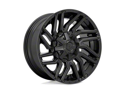 Fuel Wheels Typhoon Matte Black Wheel; 20x10; -18mm Offset (99-04 Jeep Grand Cherokee WJ)