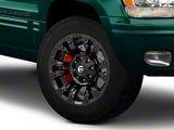 Fuel Wheels Vapor Matte Black Wheel; 18x9; -12mm Offset (99-04 Jeep Grand Cherokee WJ)