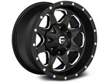 Fuel Wheels Boost Matte Black Milled Wheel; 18x9; 1mm Offset (05-10 Jeep Grand Cherokee WK)