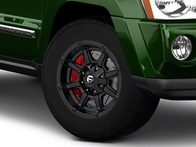 Fuel Wheels Coupler Gloss Black Wheel; 17x9; -12mm Offset (05-10 Jeep Grand Cherokee WK, Excluding SRT8)