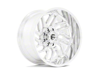 Fuel Wheels Hurricane Polished Milled Wheel; 20x10; -18mm Offset (05-10 Jeep Grand Cherokee WK)