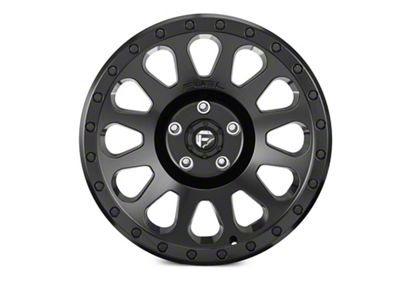 Fuel Wheels Vector Matte Black Wheel; 18x9; 1mm Offset (05-10 Jeep Grand Cherokee WK)