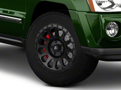 Fuel Wheels Vector Matte Black Wheel; 18x9; 20mm Offset (05-10 Jeep Grand Cherokee WK)
