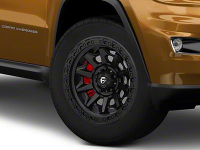 Fuel Wheels Covert Matte Black Wheel; 20x9; 20mm Offset (11-21 Jeep Grand Cherokee WK2)