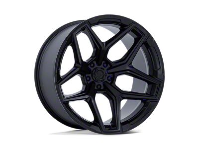 Fuel Wheels Flux Blackout Wheel; 20x10; -18mm Offset (11-21 Jeep Grand Cherokee WK2)