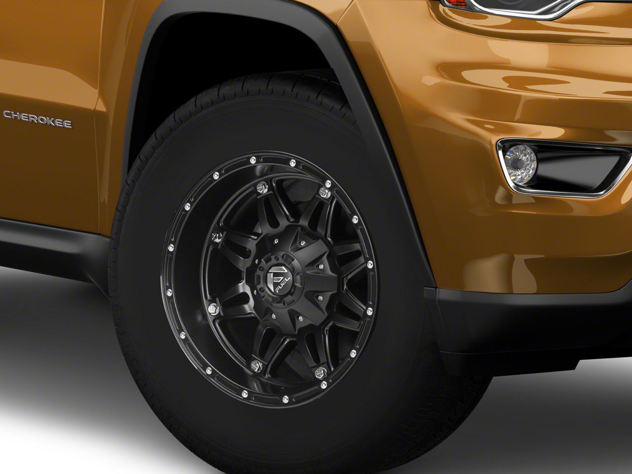 Fuel Wheels Jeep Grand Cherokee Hostage Matte Black Wheel; 18x12