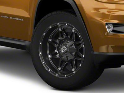 Fuel Wheels Hostage Matte Black Wheel; 20x9; -12mm Offset (11-21 Jeep Grand Cherokee WK2)