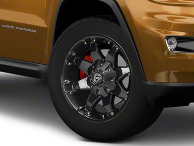 Fuel Wheels Octane Matte Black Wheel; 20x9; -12mm Offset (11-21 Jeep Grand Cherokee WK2)