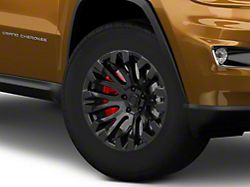 Fuel Wheels Quake Blackout Wheel; 18x9; 1mm Offset (11-21 Jeep Grand Cherokee WK2)