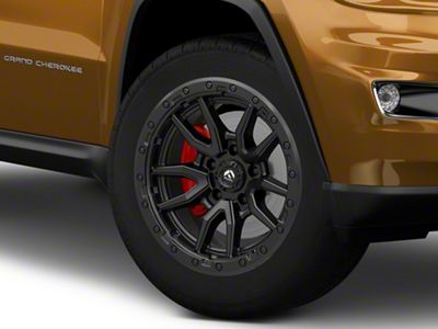 Fuel Wheels Rebel Matte Black Wheel; 20x9; 20mm Offset (11-21 Jeep Grand Cherokee WK2)