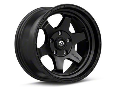 Fuel Wheels Shok Matte Black Wheel; 18x9; 1mm Offset (11-21 Jeep Grand Cherokee WK2)