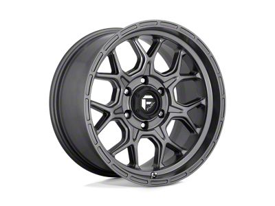 Fuel Wheels Tech Matte Anthracite Wheel; 18x9; -12mm Offset (11-21 Jeep Grand Cherokee WK2)