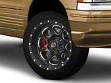Fuel Wheels Boost Matte Black Milled Wheel; 18x9; 1mm Offset (93-98 Jeep Grand Cherokee ZJ)