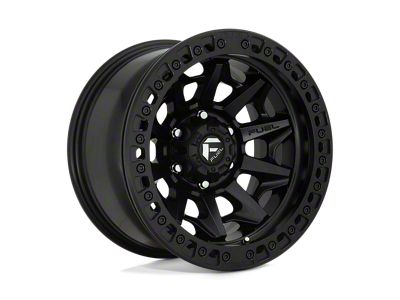 Fuel Wheels Covert Beadlock Matte Black Wheel; 17x9; -38mm Offset (18-25 Jeep Wrangler JL)