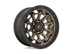 Fuel Wheels Covert Matte Bronze with Black Bead Ring Wheel; 15x8; -19mm Offset (76-86 Jeep CJ7)