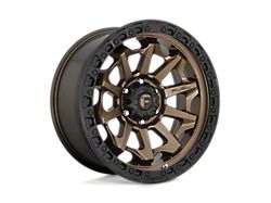 Fuel Wheels Covert Matte Bronze with Black Bead Ring Wheel; 20x10; -18mm Offset (18-26 Jeep Wrangler JL)