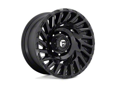 Fuel Wheels Cyclone Gloss Black Wheel; 20x10; -18mm Offset (18-25 Jeep Wrangler JL)