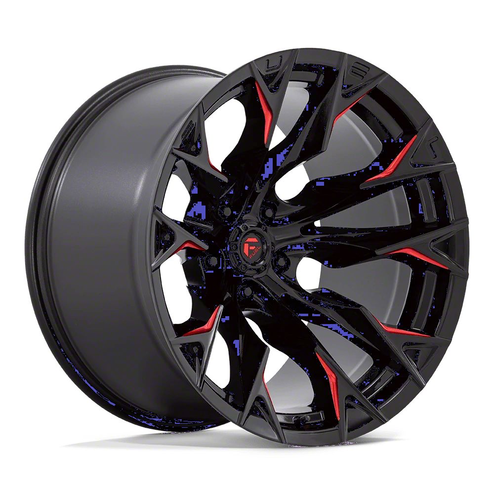 Fuel Wheels Jeep Wrangler Flame Gloss Black Milled with