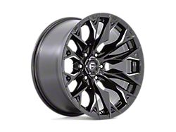 Fuel Wheels Flame Gloss Black Milled Wheel; 20x9; 1mm Offset (18-26 Jeep Wrangler JL)
