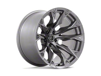 Fuel Wheels Flame Platinum Wheel; 20x12; -44mm Offset (18-25 Jeep Wrangler JL)