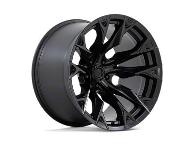 Fuel Wheels Flame Blackout Wheel; 20x12; -44mm Offset (07-18 Jeep Wrangler JK)