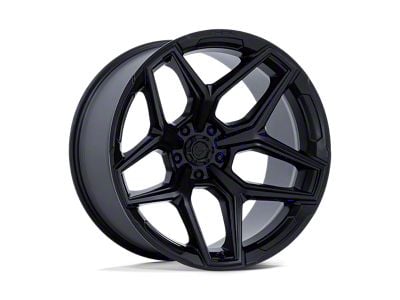 Fuel Wheels Flux Blackout Wheel; 17x9; 1mm Offset (07-18 Jeep Wrangler JK)