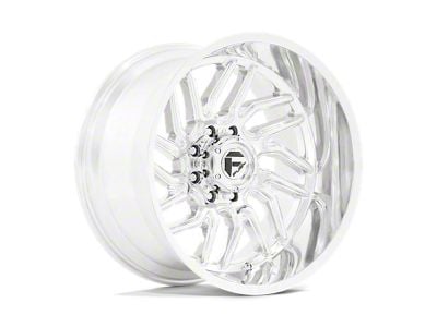 Fuel Wheels Hurricane Polished Milled Wheel; 20x9; 1mm Offset (07-18 Jeep Wrangler JK)