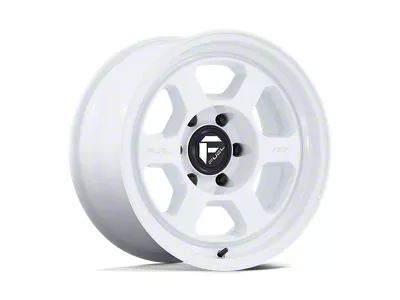Fuel Wheels Hype Gloss White Wheel; 18x8.5; -10mm Offset (07-18 Jeep Wrangler JK)