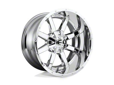 Fuel Wheels Maverick Chrome Wheel; 20x10; -18mm Offset (07-18 Jeep Wrangler JK)