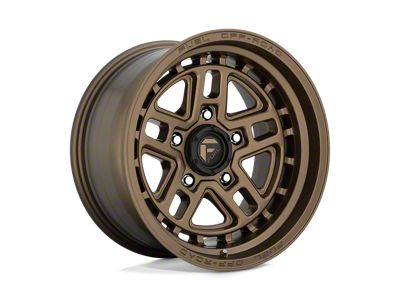 Fuel Wheels Nitro Matte Bronze Wheel; 17x9; -12mm Offset (07-18 Jeep Wrangler JK)