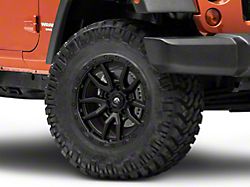 Fuel Wheels Rebel Matte Black Wheel; 18x9; -12mm Offset (07-18 Jeep Wrangler JK)