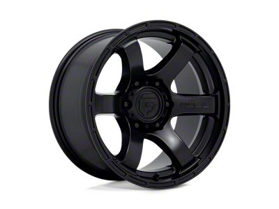 Fuel Wheels Rush Satin Black Wheel; 18x9; -12mm Offset (07-18 Jeep Wrangler JK)