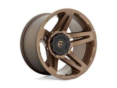 Fuel Wheels SFJ Matte Bronze Wheel; 20x12; -44mm Offset (07-18 Jeep Wrangler JK)