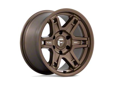 Fuel Wheels Slayer Matte Bronze Wheel; 17x9; -38mm Offset (07-18 Jeep Wrangler JK)